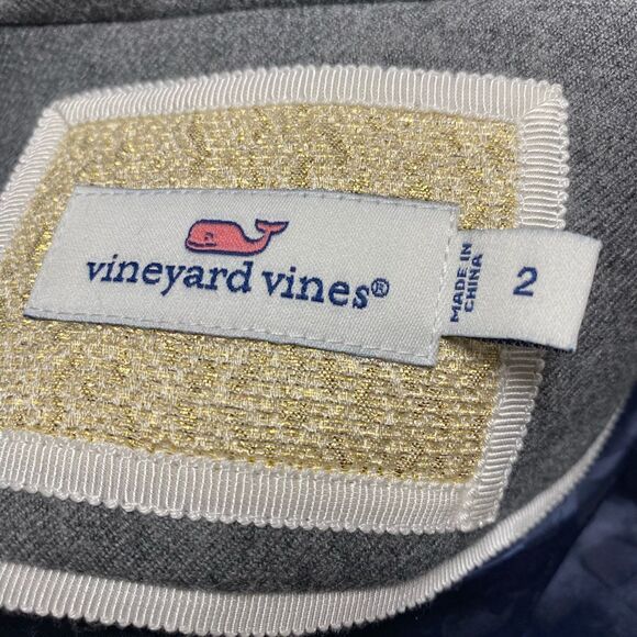 Vineyard Vines Gray Wool Tailored Fit Blazer NWOT - Picture 5 of 7